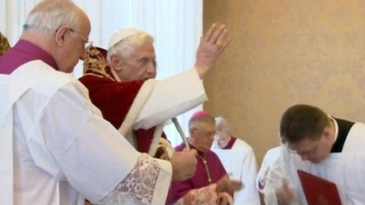 Pope's resignation met with universal surprise