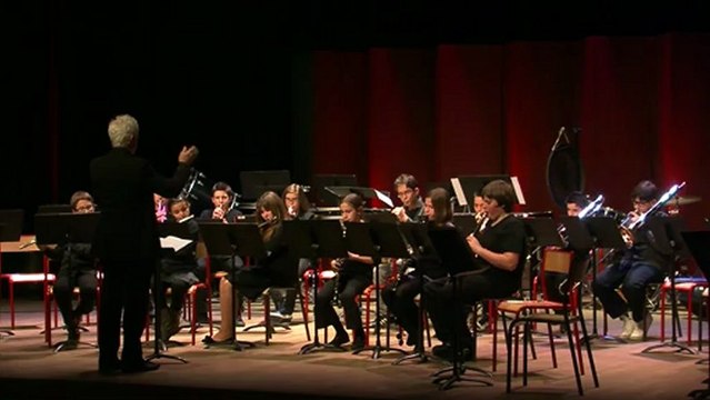 Rencontre des classes d'instruments à vent du conservatoire de musique de Marignane
