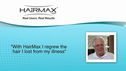 HairMax LaserComb Hair Growth Male Testimonial