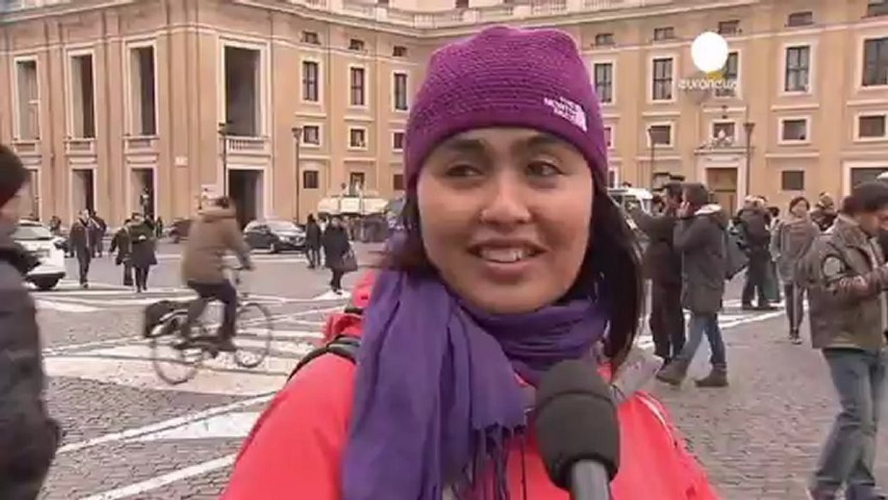Pope's shock resignation: reaction from Rome