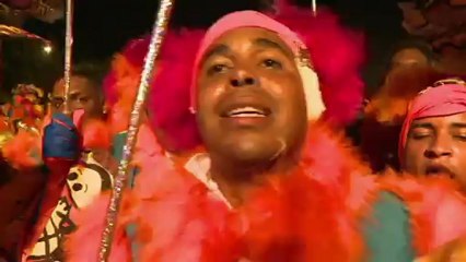 ‘Bate-bolas’ en carnaval de Rio