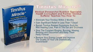 Tinnitus Relief-Tinnitus Cure-Tinnitus Remedies-Tinnitus treatment-Tinnitus sound