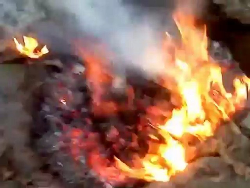 fire blazeing fire flamesFire on the rocks