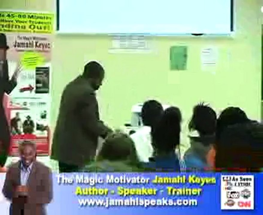 The Magic Motivator Jamahl Keyes Youth Speaker.