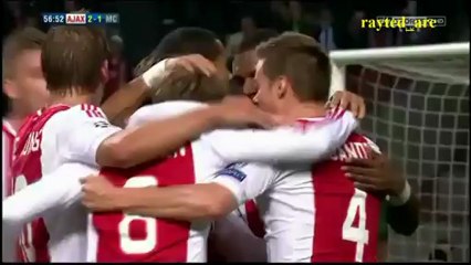 Christian Eriksen vs Manchester City. Champions league.  Oct 24th 2012