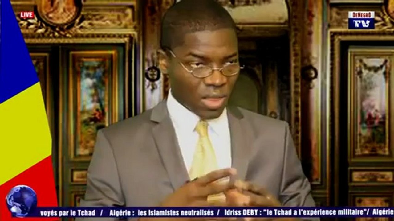 INTERVIEW DE DEBY SUR LA GUERRE AU MALI sur DENEGRO TV - PAR TOL