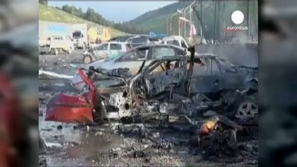 Esplode bus al confine Siria-Turchia, 13 morti