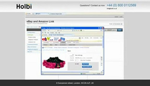 eBay Connector Video Demo For eBay Integration with Magento