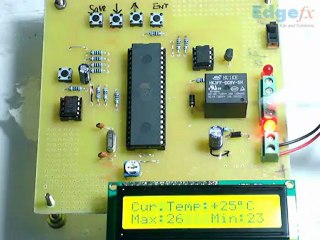 Industrial Temperature Controller - Embedded Systems Projects