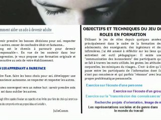 Formation lycée : Un ado, un Adulte en Devenir