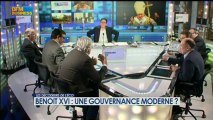Benoit XVI : une gouvernance moderne ? - 11 février - BFM : Les décodeurs de l'éco 3/5