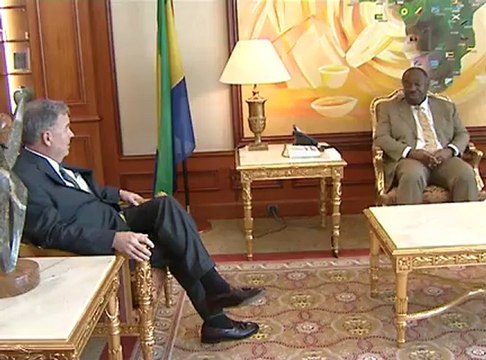 Audience du Président avec le responsable du groupe Bechtel