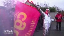 750 manifestants devant le siège de Goodyear