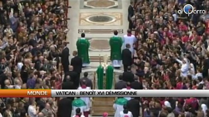 Vatican : Benoît XVI démissionne