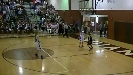 Full-Court Shot Takes One Bounce Before Going In