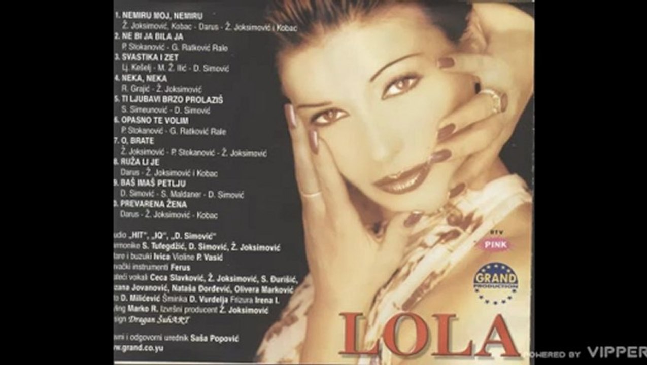 Lola - Ne bi ja bila ja - (Audio 2000)