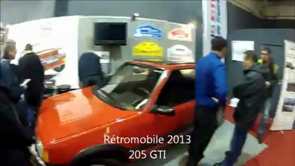 205 GTI Peugeot rétromobile 2013