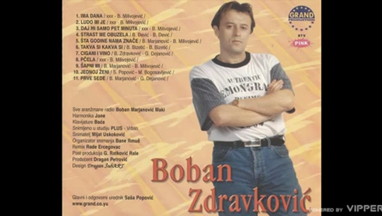 Boban Zdravkovic - Sapni mi - (Audio 2000)