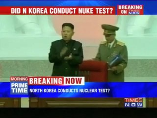 North Korea conducts nuclear test?