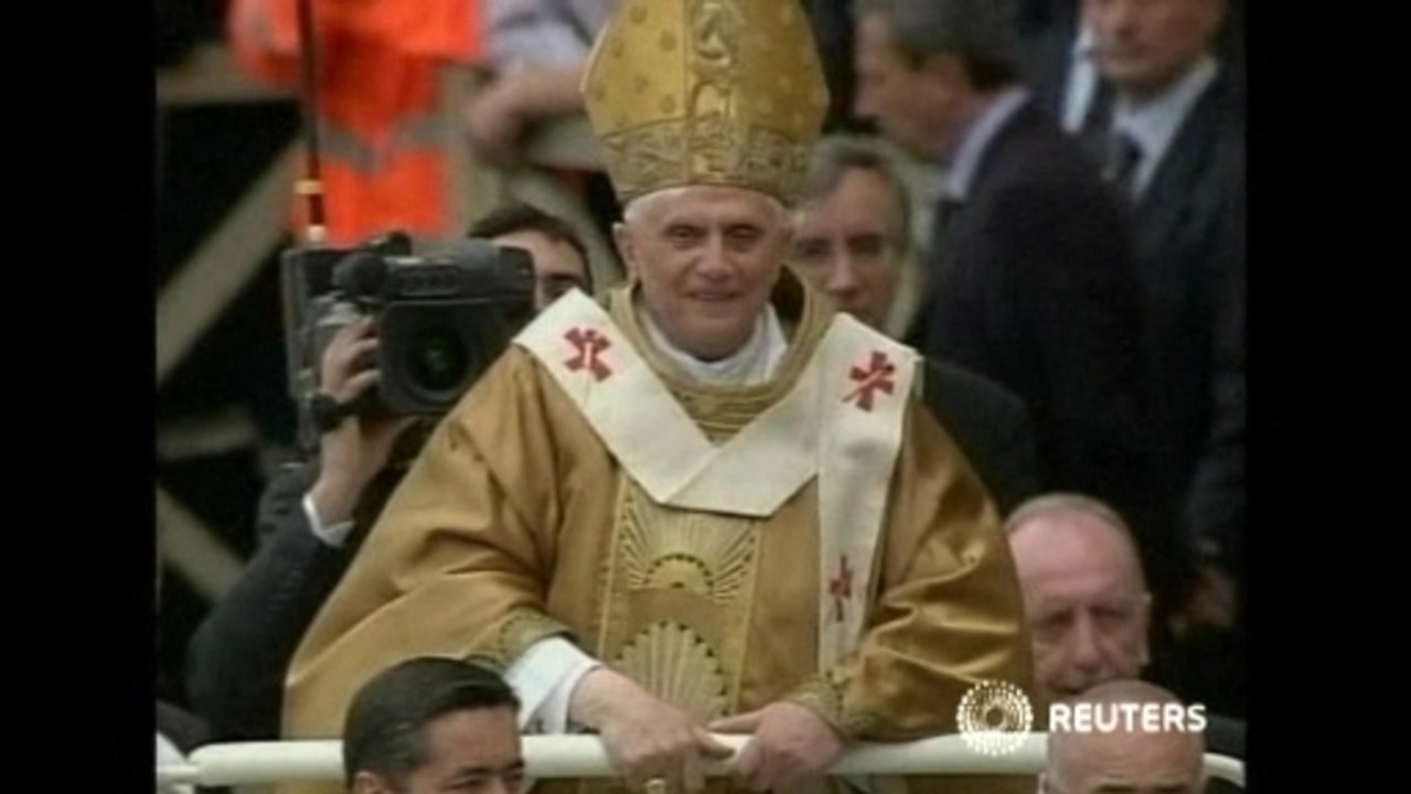 Vatican pilgrims react to Pope's resignation