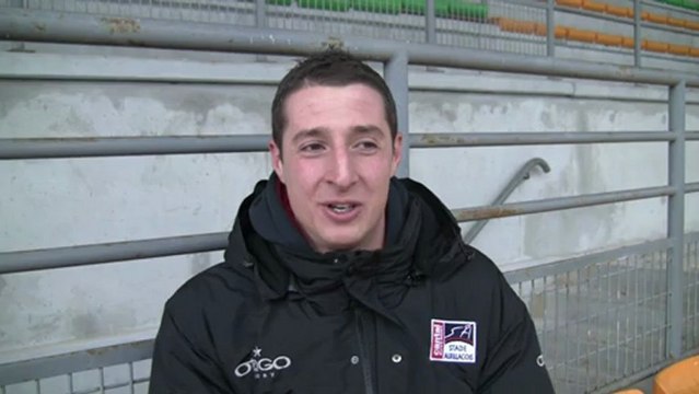 Maxime Petitjean après le match contre Brive