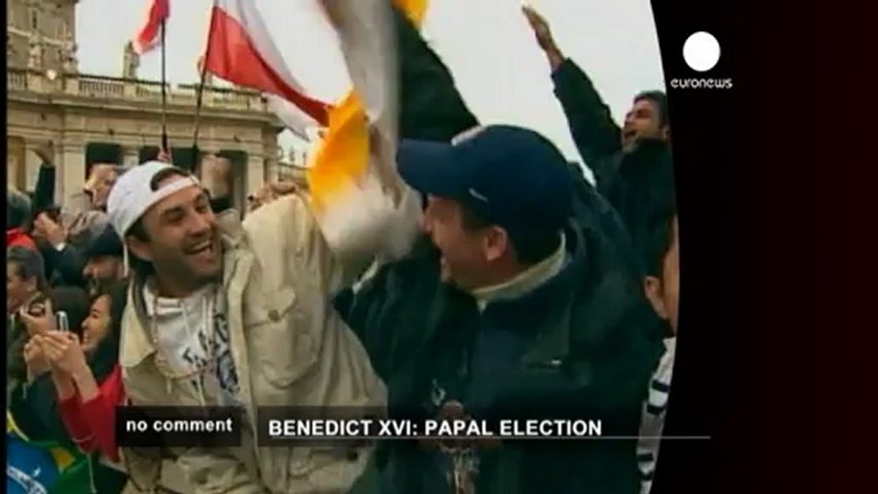 Retour sur l'élection de Benoît XVI - no comment