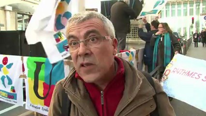 Les enseignants dans la rue à Marseille