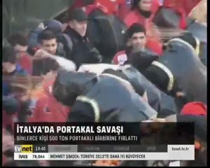 İtalyada portakal savaşı - tvnet ( Ahmet Rıfat Albuz )