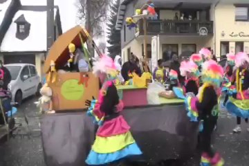 Türksüz Türk köyünde karnaval