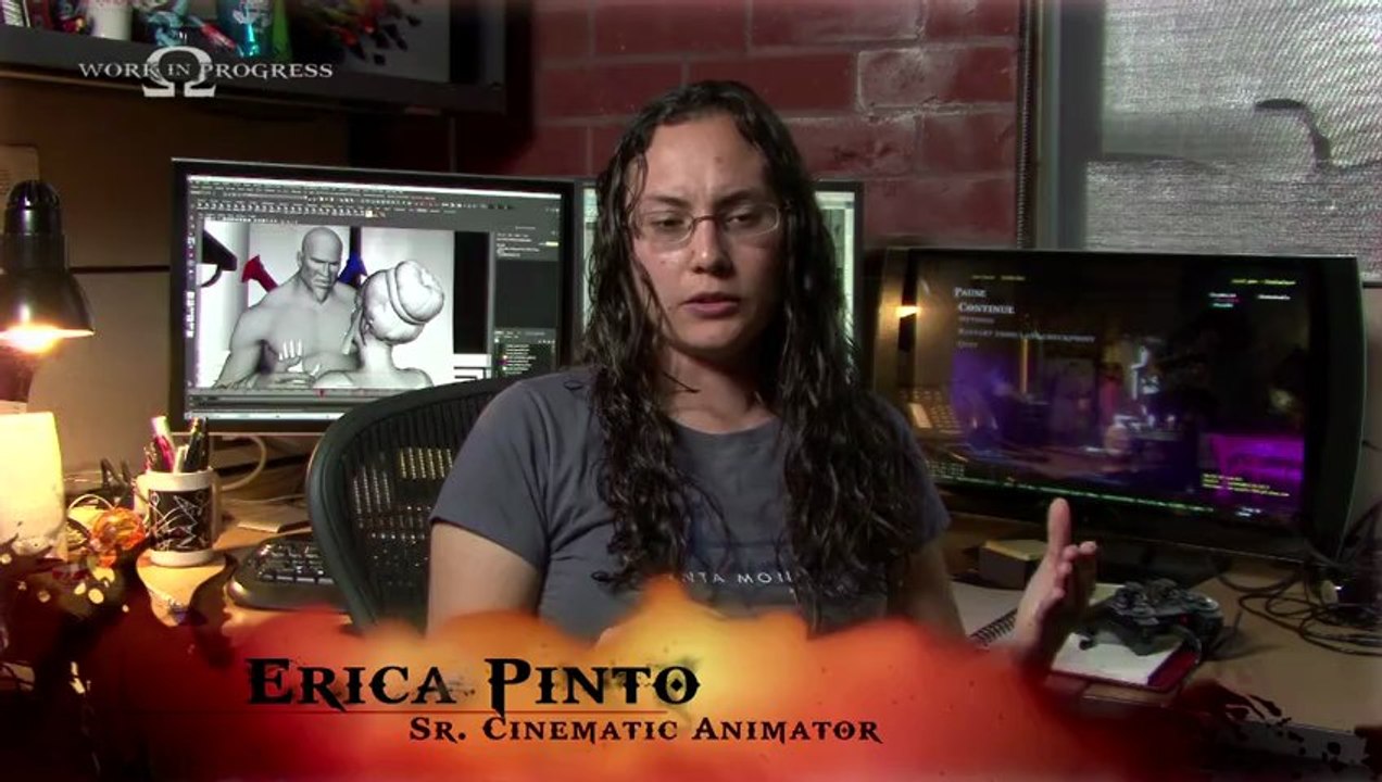 Behind the Scene" dans God of War Ascension.