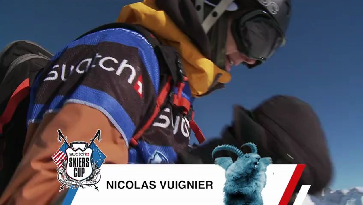 Nicolas Vuignier - Big Mountain run 1 - Swatch Skiers Cup 2013