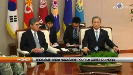 Monde : troisième essai nucléaire pour la Corée du Nord