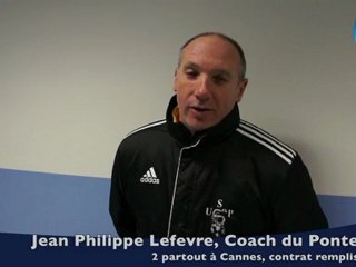 Jean Philippe Lefevre après AS Cannes - Le Pontet