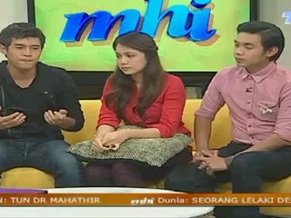 Amar Asyraf, Nelydia Senrose dan Talha Harith MHI 7 Feb 2013