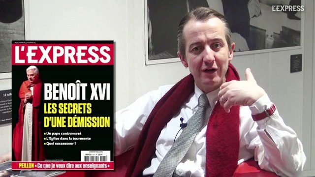 Le pape Benoît XVI, sa démission et la couverture de L'Express