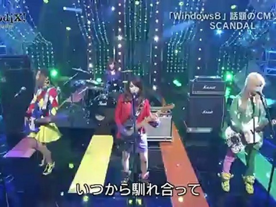 SCANDAL - Satisfaction live (Studio Live)