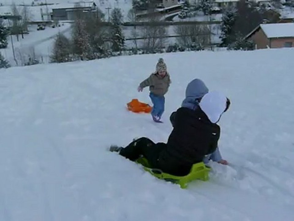 sur la luge