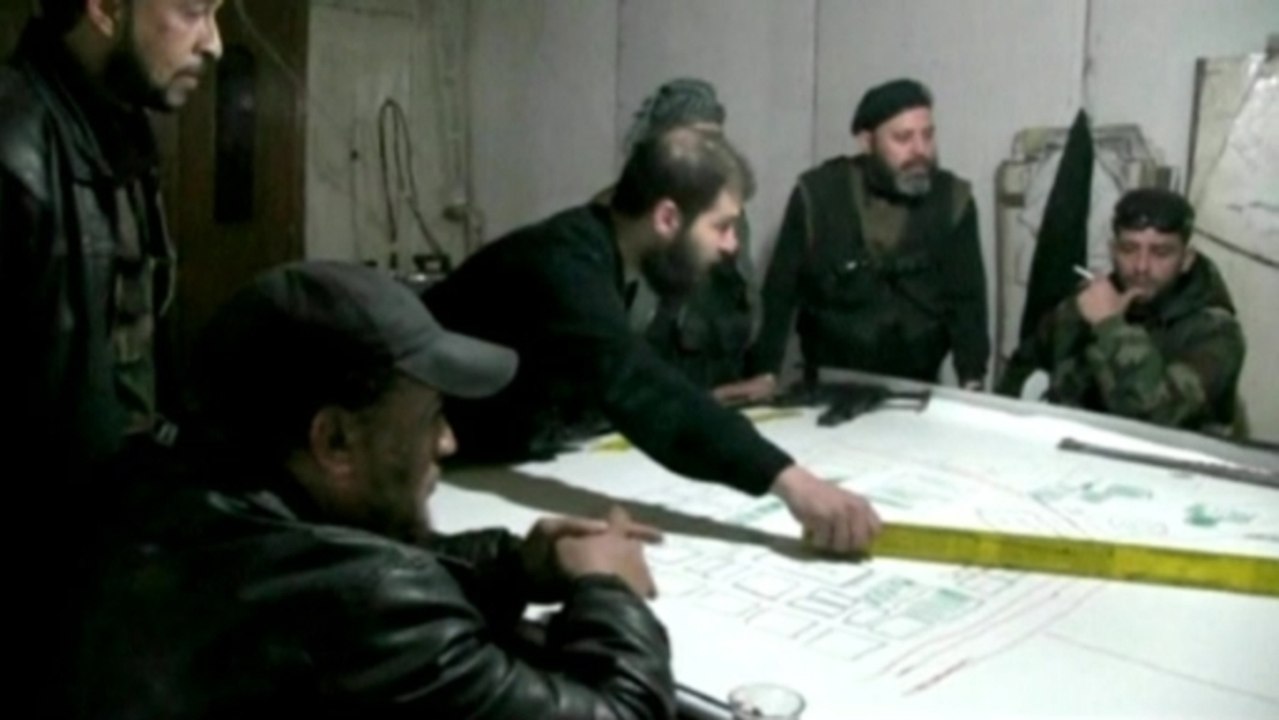 The frontline in Damascus