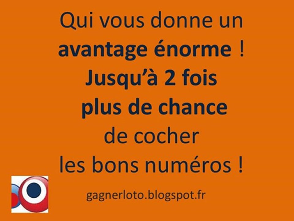 Tirage loto samedi 23 février 2013. Jouez avec 2 fois plus de chance de cocher les bons numéros