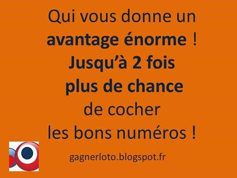 Tirage loto samedi 23 février 2013. Jouez avec 2 fois plus de chance de cocher les bons numéros