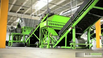Video de Grater (Reciclaje de Llantas), Trituradora de Neumaticos, ECO Green Equipment