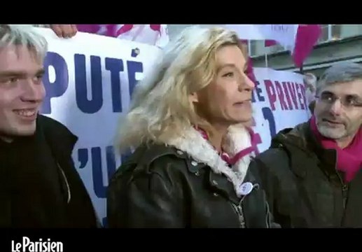 Frigide Barjot refoulée de l'Assemblée nationale et interdite de manifester