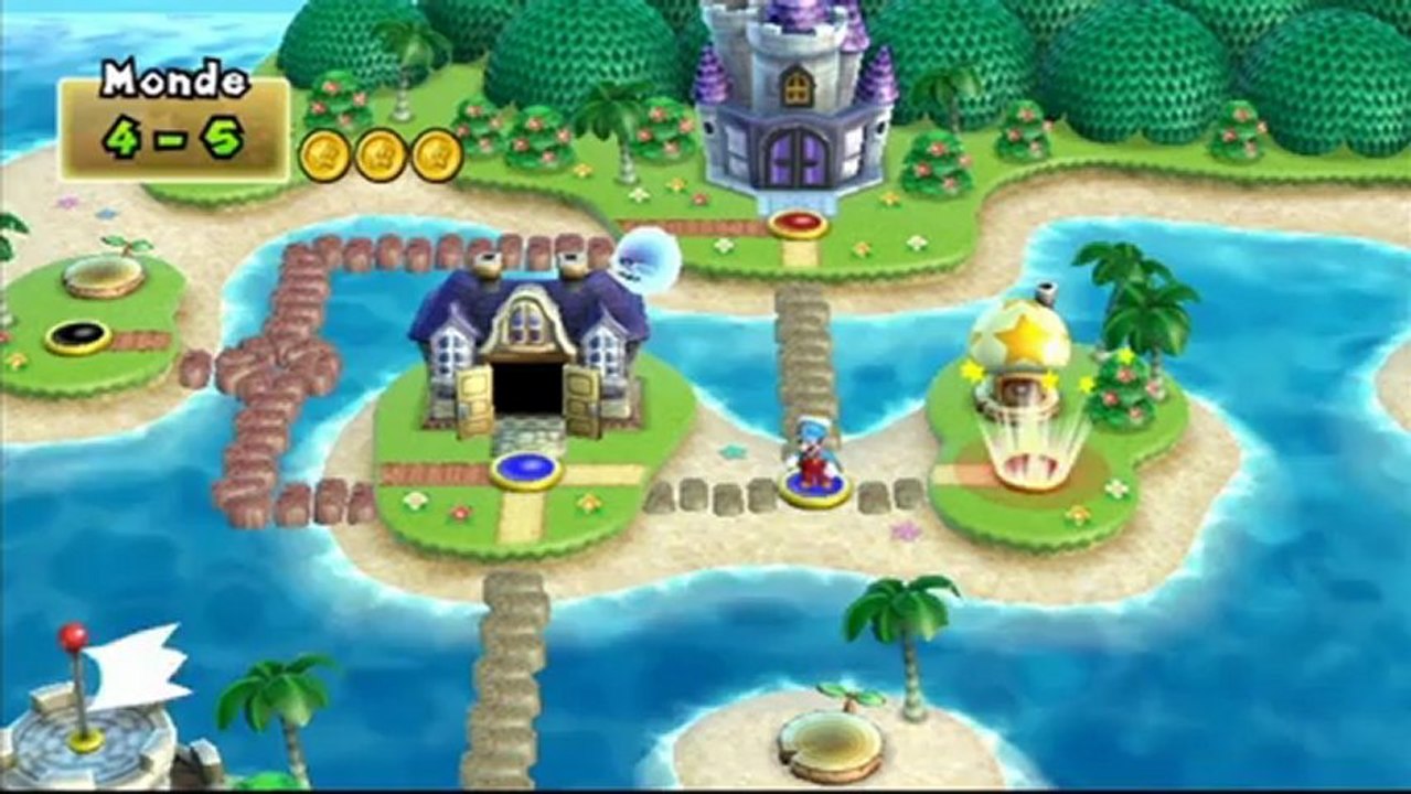 New Super Mario Bros. Wii - Monde 4 : Niveau 4-5