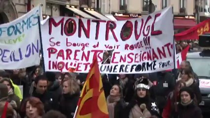 12 Février 2013 : Manifestations dans toute la France contre le décret et la réforme Peillon