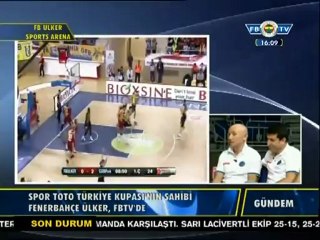 Fenerbahçe Ülker'in konuk edildiği GÜNDEM programı _ FB TV