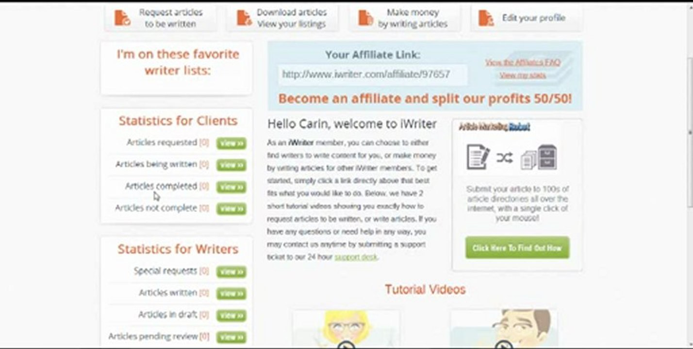 Instant Payday Network Training - Blogging Help
