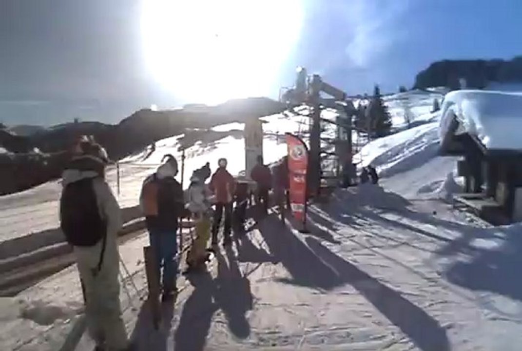 Les alpages (bleue) Crest Voland