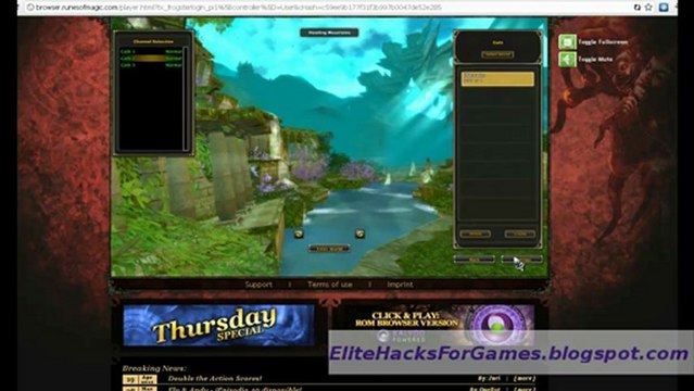 Runes of Magic Hack 2013 Cheat Tool [Gold and Diamonds] PROOF