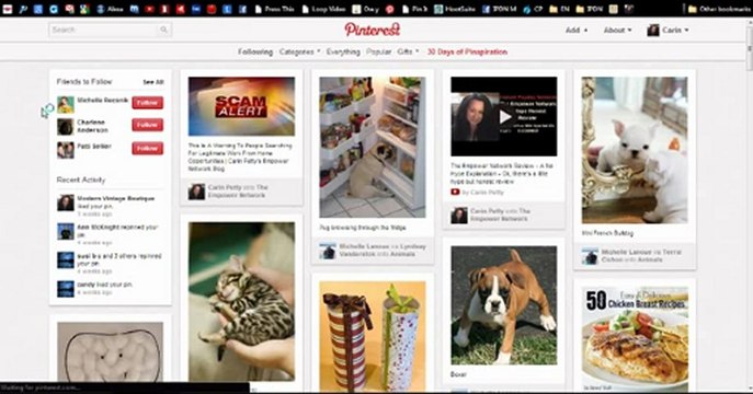 Instant Payday Network Training - Using Pinterest