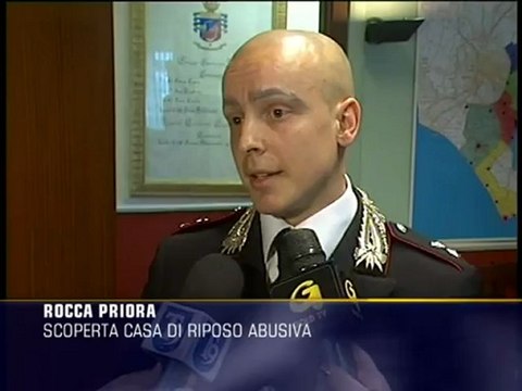Scoperta casa di riposo abusiva a Rocca Priora
